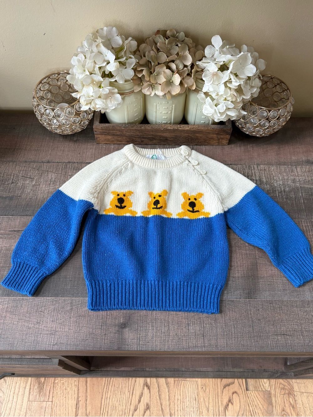 Vintage Bear Sweater